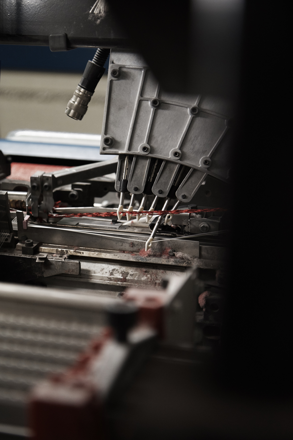 Weaving loom at Ter Molst