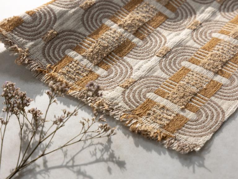 Elly Jacquard upholstery fabric by Ter Molst USA