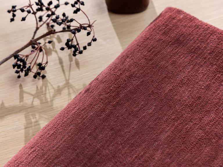 Bangalore - a plain chenille upholstery fabric by Ter Molst