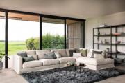 Linen Life fabric sofa by Ter Molst